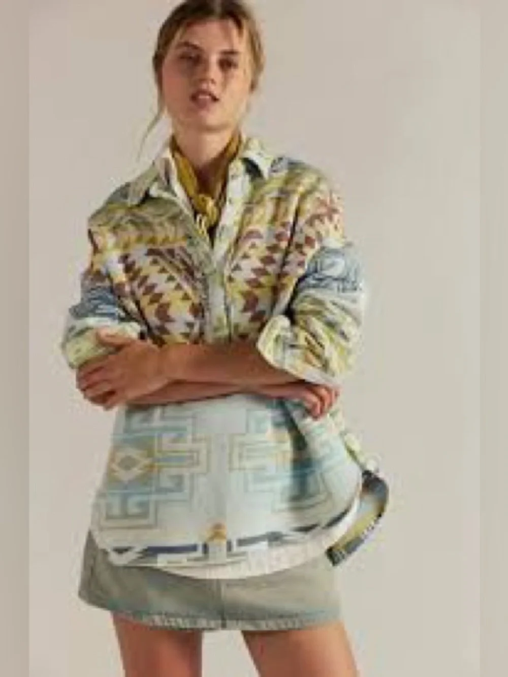 We The Free Arizona Sky Pullover~Dandelion Combo - Picture 2 of 3